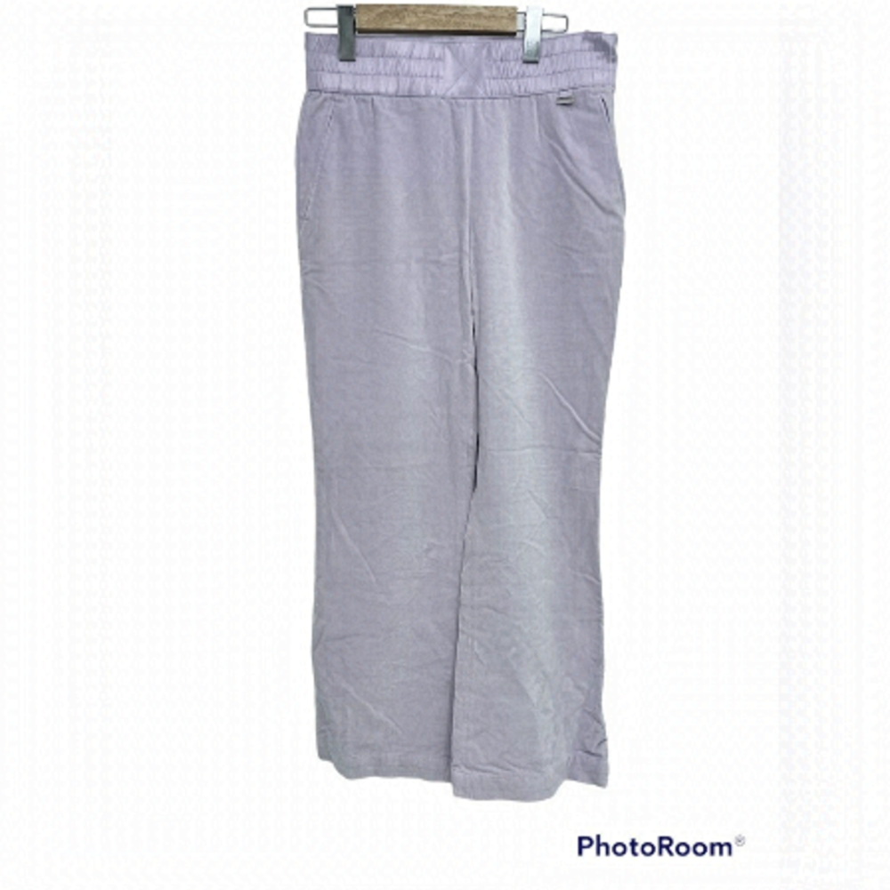 ESCADA sport lilac wide leg pant size 36 velvet